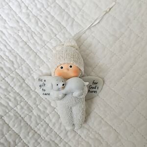 Department 56 Snow Angel and Dog Ornament